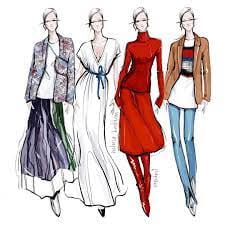 Кто ваш любимый дизайнер одежды?😎 ⠀⠀⠀⠀⠀⠀⠀⠀ Насмотренность для иллюстратора  - одно из ключевых качеств 🙌🏻 Как и практик… | Одежда, Дизайнер одежды,  Модные рисунки